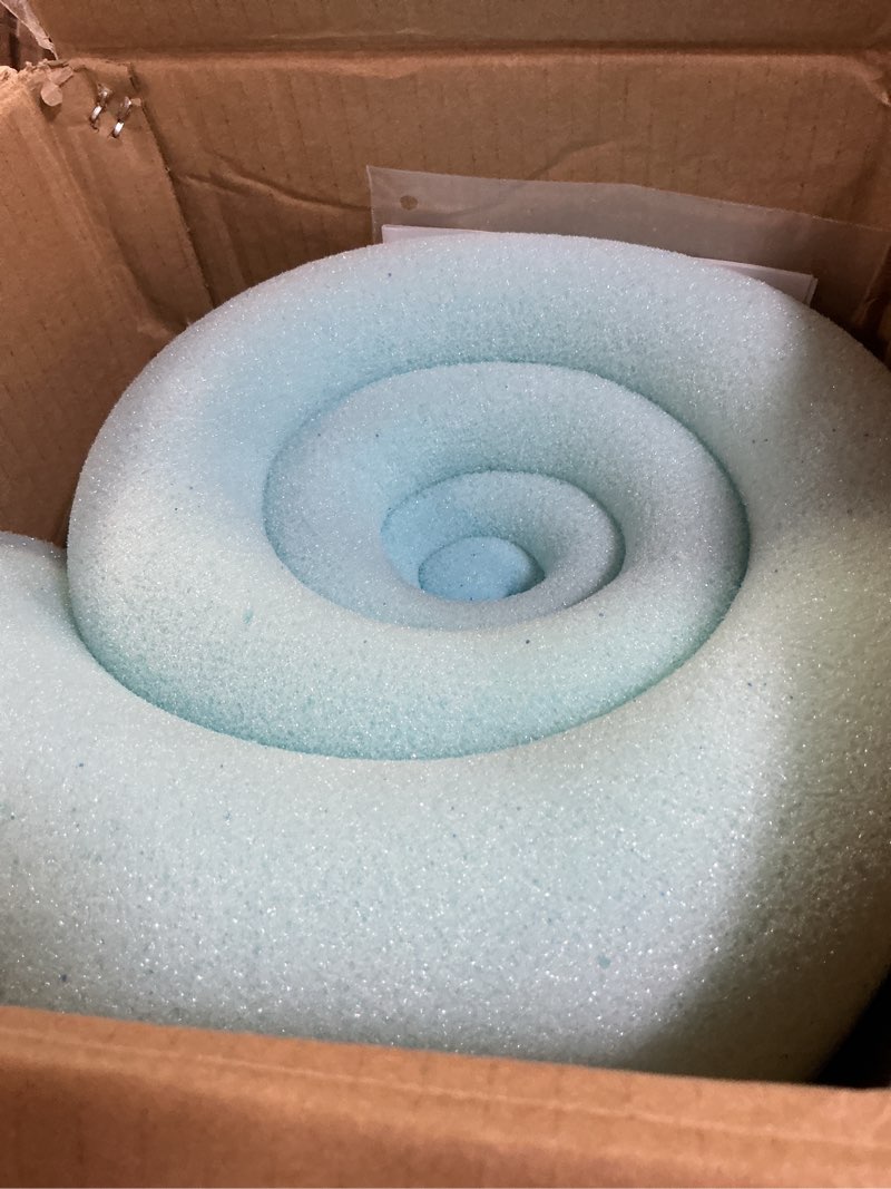 Condition photo showing New/Like New for linenspa memory foam mattress topper, full size - 2 inch gel infused memory foam - plush feel - cooling and pressure relieving - certipur certified full 2 inch classic gel