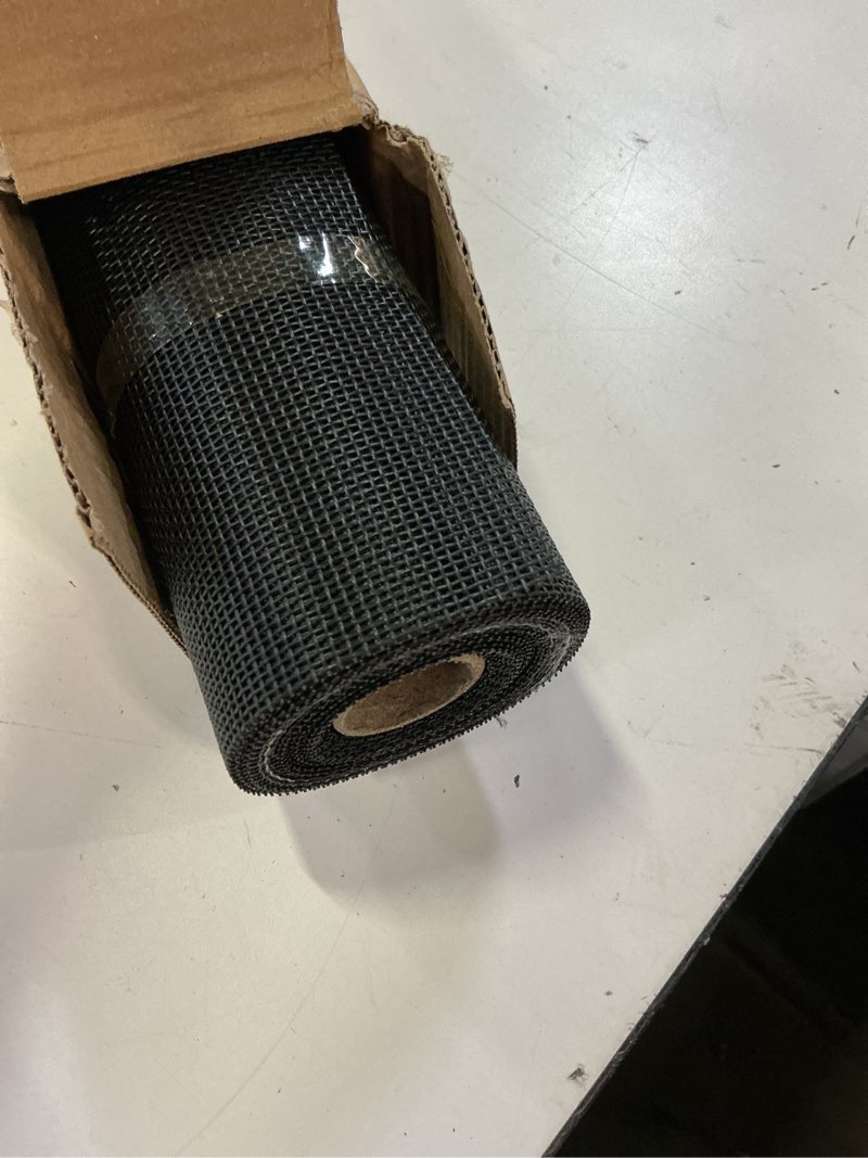 Condition photo showing Good Condition for pet proof window screen roll 36" x 200" thicken charcoal screen mesh durable and scratch-resistant for families with cat or dog (36" x 200")