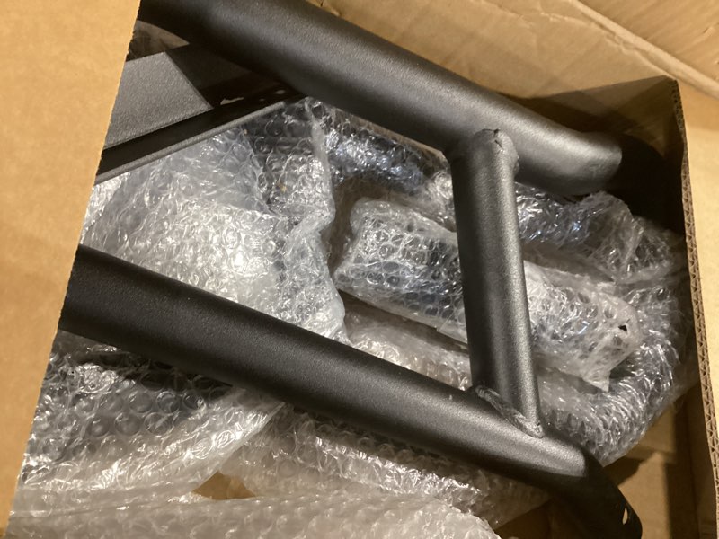 Condition photo showing Good Condition for front brushguard bumper compatible with polaris sportsman 570 450 h.o touring 2014-2020 accessories replace for #2879714 heavy duty steel brush guard bumper protector