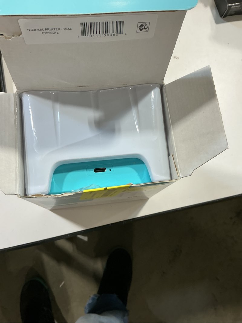Condition photo showing Good Condition for core innovations ctp500 bluetooth mini portable inkless thermal printer & label maker + paper, android & ios (purple)