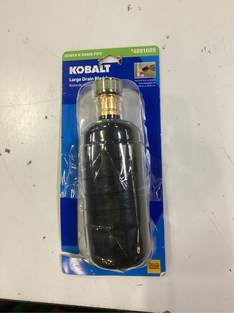 Condition photo showing Good Condition for kobalt large drain rubber bladder