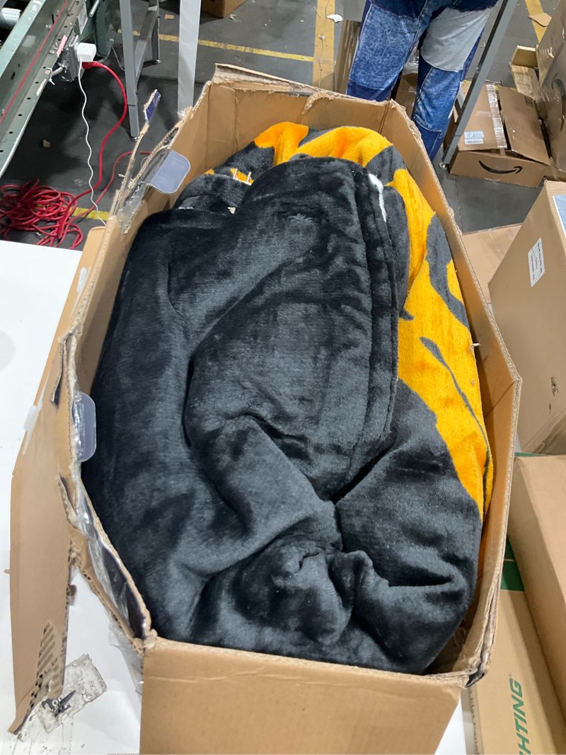 Condition photo showing As Is for Get Trend Harry Potter Gifts Heated Blanket Electric, Queen Size Luxurious Fleece Weighted Blanket, Fast Heating with 9 Heat Settings Auto Shut-Off, 90x90in (Black Harry Potter, Queen US) Black Harry Potter Queen US