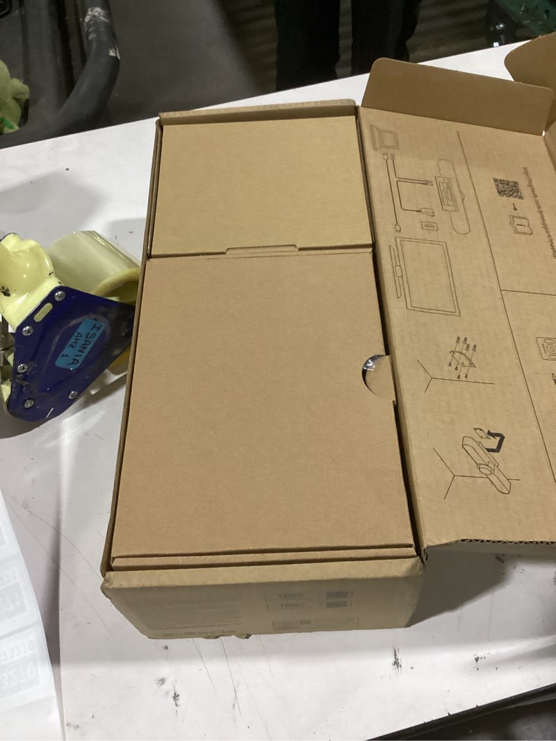Condition photo showing New/Like New for logitech meetup video conferencing system, ultra hd 4k/1080p/720p, 3 microphones/adjustable speakers, wide field of view 120°, pc/mac/laptop/macbook/tablet - black