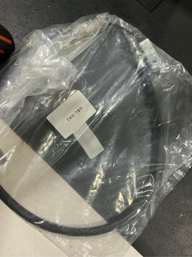 Condition photo showing Good Condition for cbl-092 brake cable for golf carts compatible with club car precedent lifted carts driver side brake cable 39" long