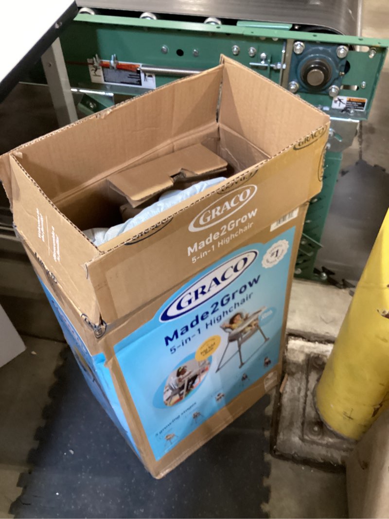 Condition photo showing New/Like New for Graco Made2Grow 5-in-1 Convertible Highchair, Adjustable Baby to Toddler Seat, Hudson