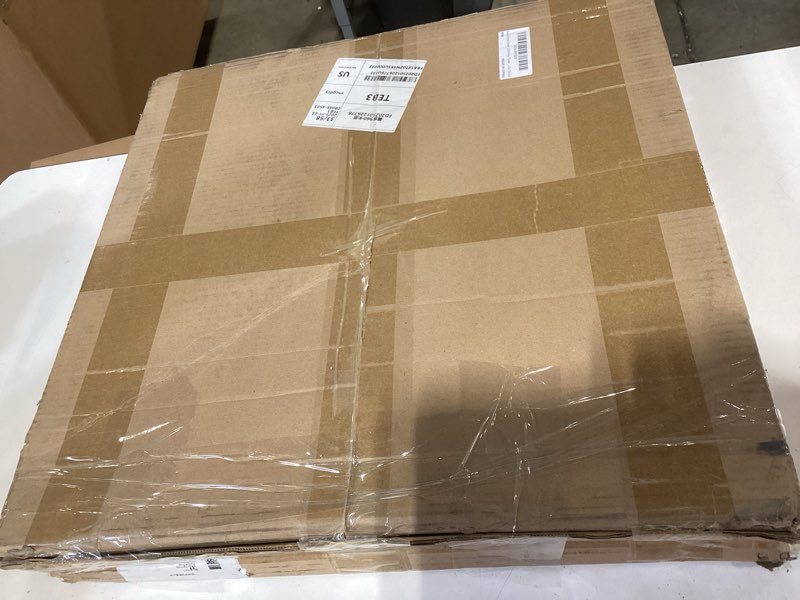Condition photo showing Good Condition for black galvanized steel chimney cover - heavy chimney cap 13 x13 inch, single bolt-on chimney fireplace cover, chimney flue cover to fit on existing flue tiles, chimney vent cap with hood plate