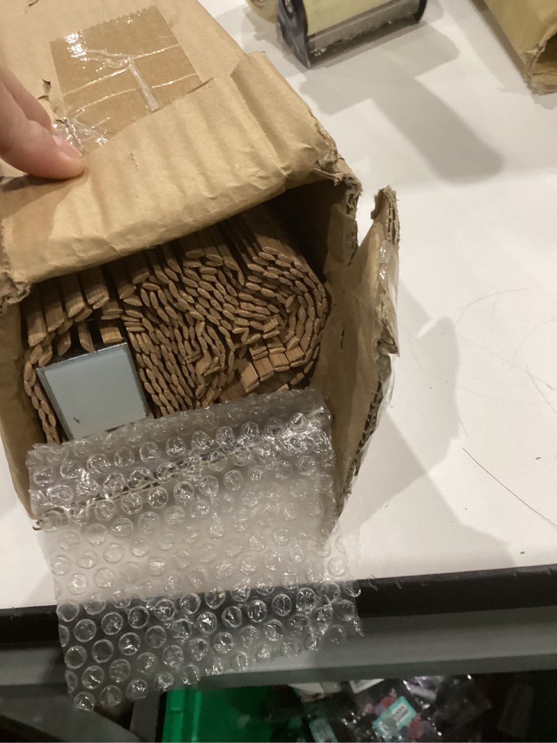 Condition photo showing Good Condition for LazBlinds No Tools No Drill Cordless Bamboo Roman Shades, Light Filtering Window Treatment, Roll Up Bamboo Blinds for Windows 28'' W x 72'' H, Ceylon Light Russet Light Filtering-ceylon Light Russet 28" W x 72" H