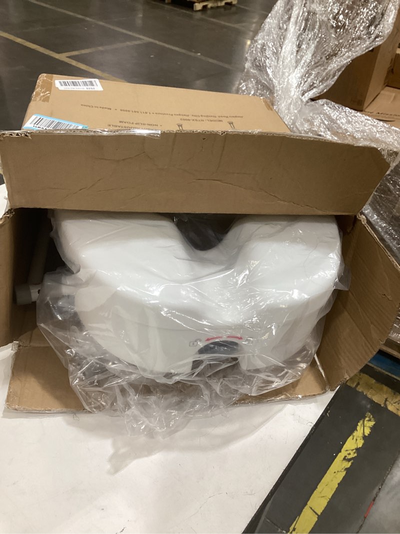 Condition photo showing Good Condition for wehwupe raised toilet seat with handles for elderly - toilet seat risers for seniors with adjustable padded arms - elevated toilet safety seat for standard or elongated commode