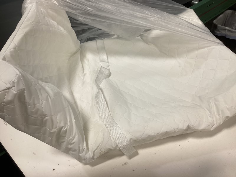 Condition photo showing As Is for Ingenuity Contoured Changing Pad – Includes Waterproof Changing Liner and Safety Fastening Strap with Quick-Release Buckle Contoured Pad - Reduced Waste Packaging 1 Count (Pack of 1)