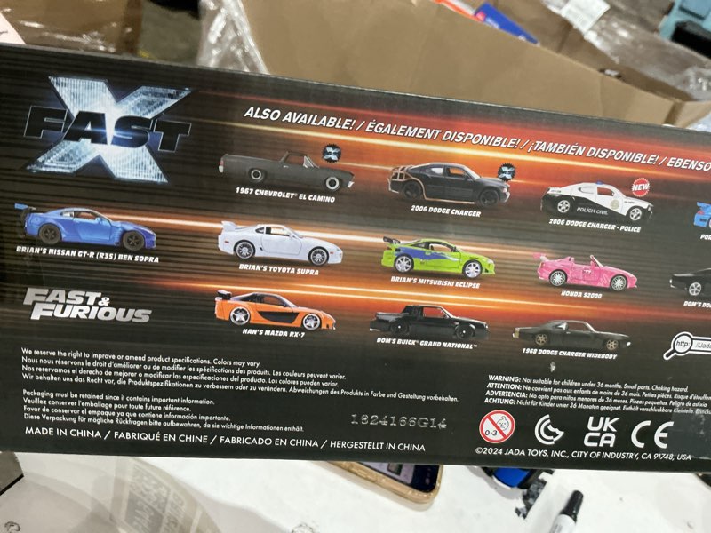Condition photo showing As Is for jada toys 1:24 fast and furious 1970 chevy chevelle ss