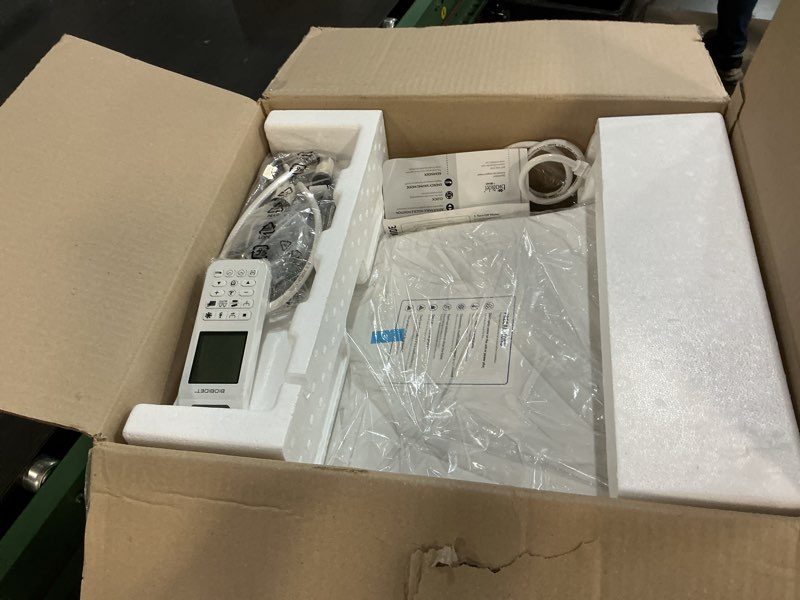 Condition photo showing New/Like New for Bliss BB-2000 Electric Bidet Seat for Elongated Toilet  White