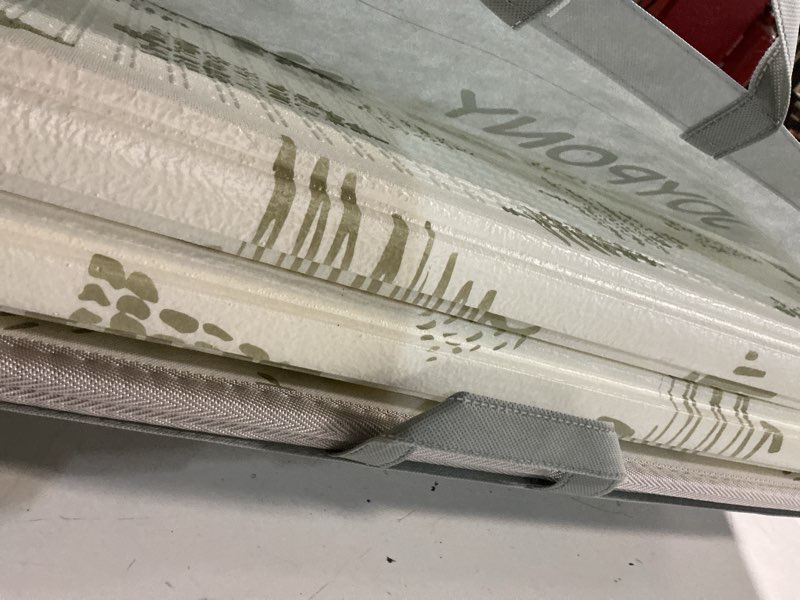 Condition photo showing Good Condition for 79x71 baby play mat, extra large, foldable, waterproof, thick, non-toxic, reversible, safe for babies & toddlers, indoor/outdoor use line 79 x 71 x 0.4