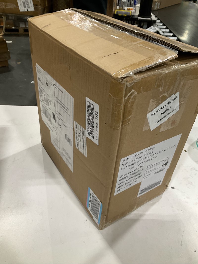 Condition photo showing Good Condition for Amazon Basics Cross Cut Paper and Credit Card Shredder, 12 Sheet (New Model), Black 12 Sheet Black