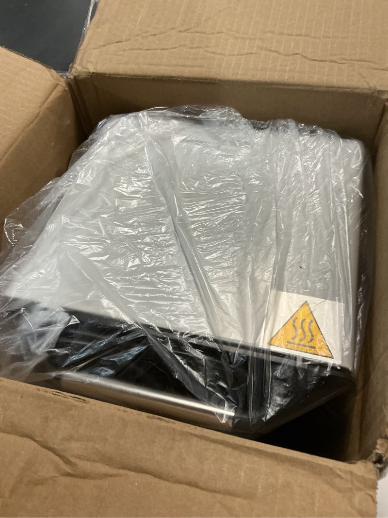 Condition photo showing Good Condition for Sterilizer for Nail Tools, 12L Multifunctional High Temperature Cleaning Dry Box Stainless Steel with Temp Control, Tweezer Sterilizer, Stainless Trays, Timer, Nail Salon Equipment