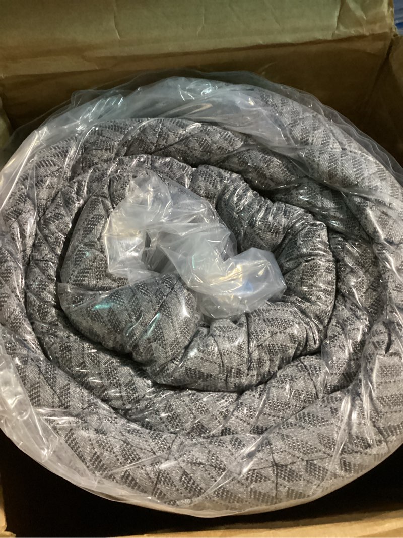 Condition photo showing New/Like New for 12-inch twin mattress,memory foam and spring hybrid mattress, medium firmness, lumbar support, suitable for home bedrooms and hotels, boxed, with pressure relief and sound insulation features ?twin