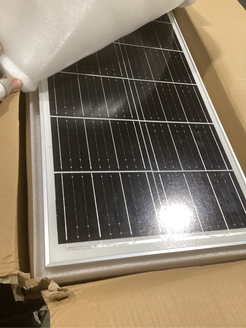Condition photo showing Good Condition for okpro 12000w split-type solar street light outdoor – high-brightness led, 6500k dusk to dawn, ip66 waterproof with remote, commercial & industrial lighting for parking lots, farms, sports fields 12000 1