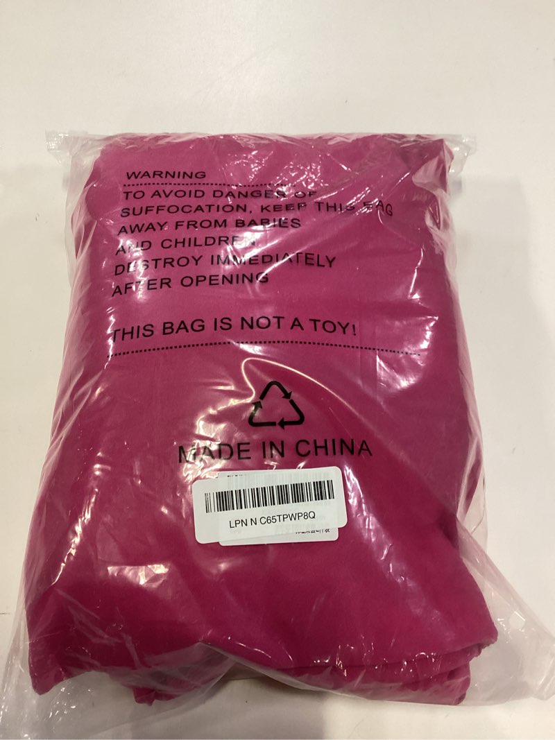 Condition photo showing New/Like New for 2pack spandex table cover for 8ft table universal fitted stretch tablecloth for party, banquet, wedding and events-fuchsia 2pack 8ft fuchsia