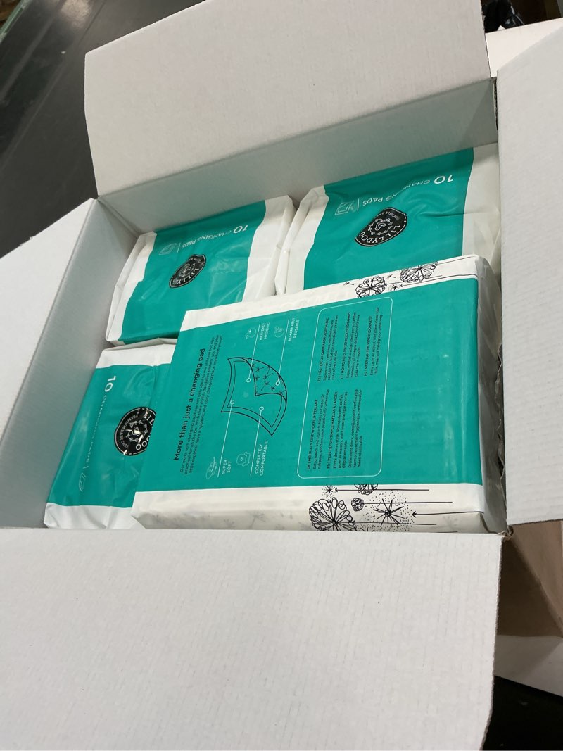 Condition photo showing Good Condition for LILLYDOO Disposable Baby Changing Pads Liners 50 Count 23,6" x 23,6" Super Soft, Without Perfumes & Lotions, for Sensitive Skin, Dermatologically Tested