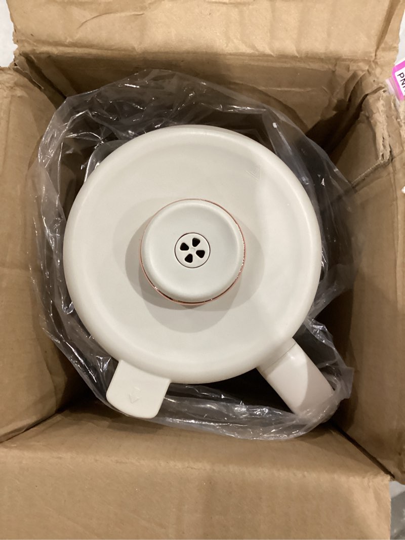 Condition photo showing New/Like New for Nut Milk Maker, 8-In-1 Multifunctional Nut and Milk Maker Machine, for Making Almond Milk, Oat Milk, Smoothies, and Juices, 12-Hour Intelligent Reservation/Keep Warm, Auto Clean (White)