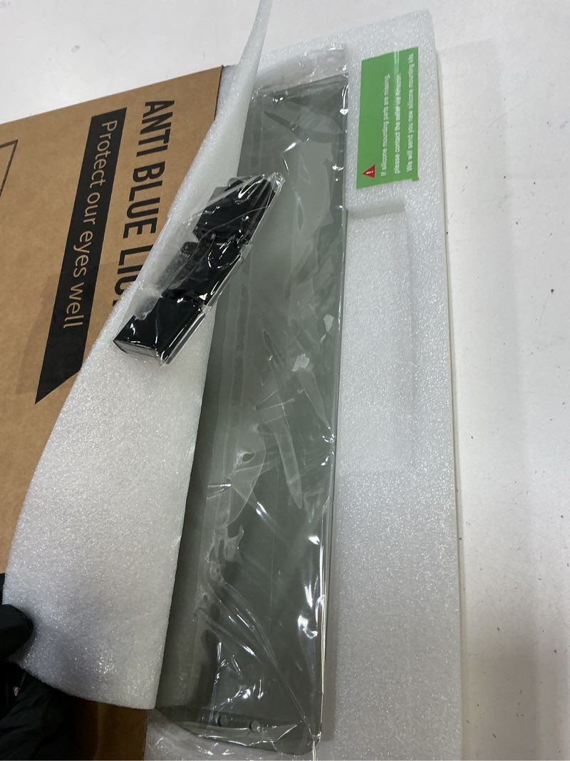 Condition photo showing Good Condition for zyy 20-22 inch anti blue light screen protector for diagonal 20,21.5,22 inch monitor, desktop pc uv blocking filter (19 5/16 x 12 1/2) for eye strain, hanging computer screen blue light blocker 1 pack: 20"-22" diagonal