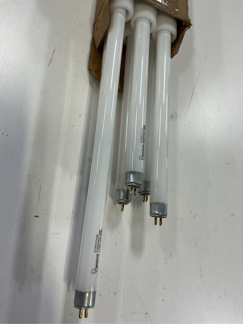 Condition photo showing Good Condition for 21 inch f13t5/cw fluorescent light bulb, t5 13 watts, 4100k cool white under counter light bulbs, replacement bulb for under cabinet light, g5 mini bi-pin base - 6 pack 4100k cool white 6 count (pack of 1)