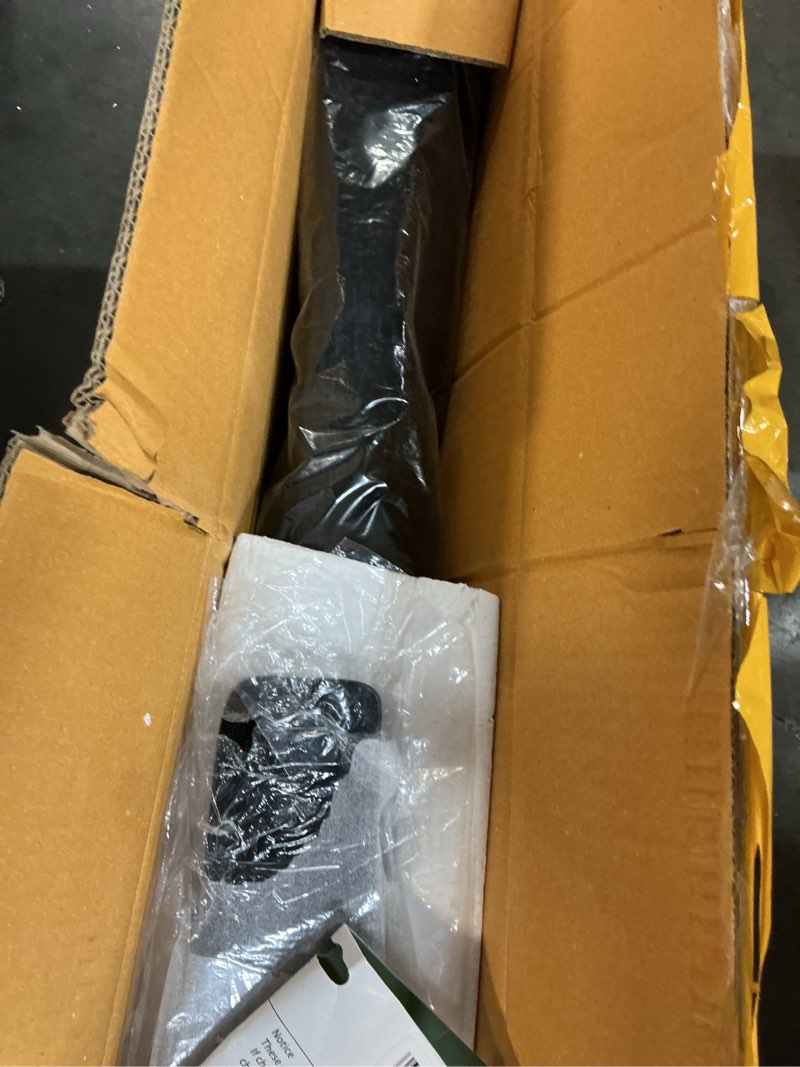 Condition photo showing As Is for Casual Home 30" Director's Chair Black Frame-with Navy Canvas, Bar Height