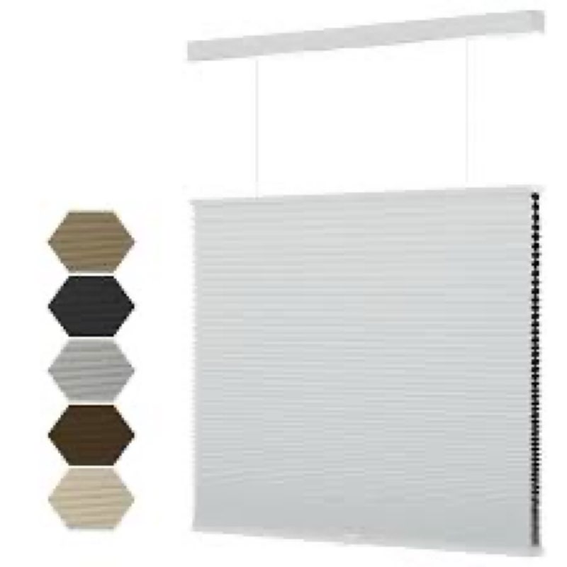 MYshade Top Down Bottom Up?TDBU? Cellular Shades, 1.5 inch Cordless Light Filtering Privacy Light Co