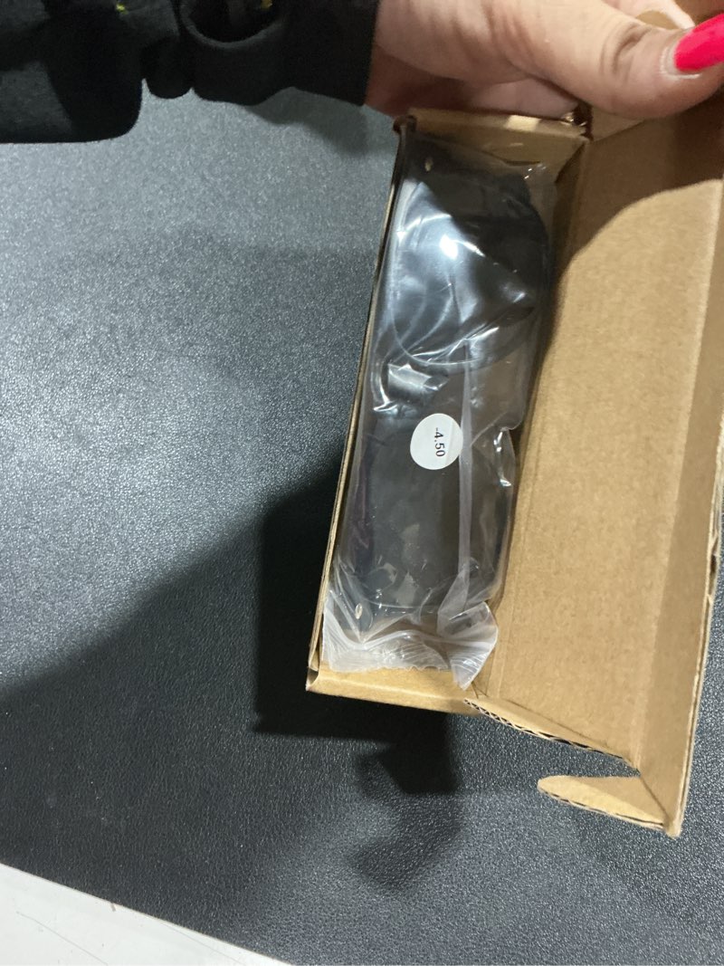 Condition photo showing Good Condition for Jcerki Polarizing Nearsighted Sunglasses Tinted Gray Men Women Myopia Distance Glasses **These Are Not Reading Glasses** (Black, -4.5) Black -4.5 x
