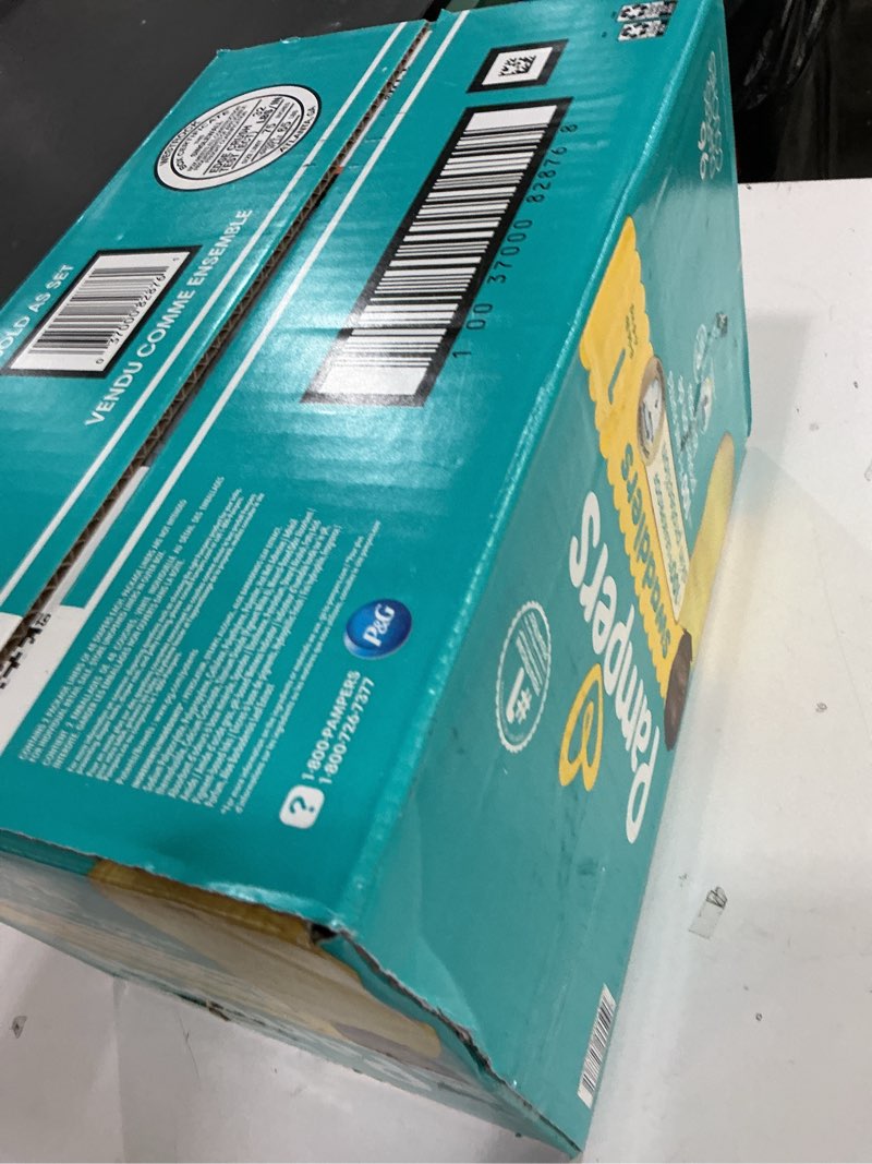 Condition photo showing New/Like New for Pampers Swaddlers Diapers, Size 1 (8-14 lbs), 96 Count, Absorbent, Keeps Baby Dry and Comfortable, Skin Safe Disposable Baby Diaper (Packaging May Vary) Size 1 96