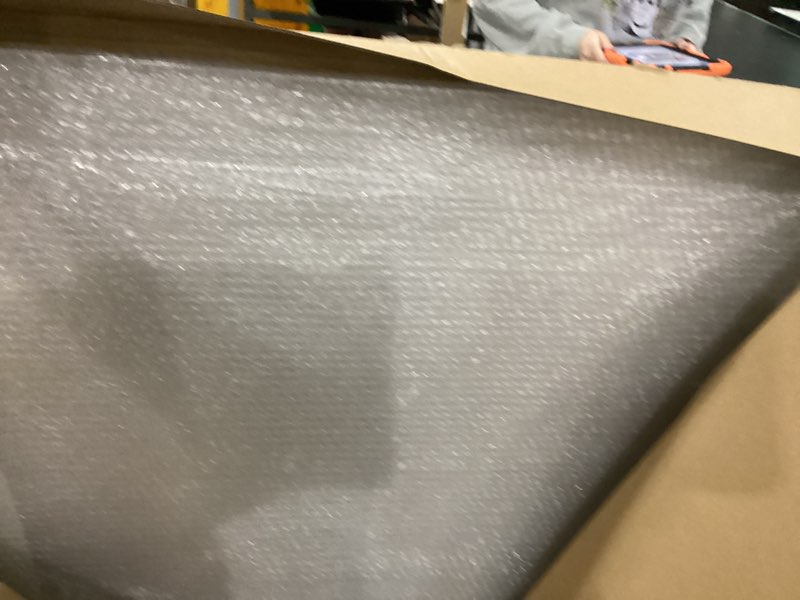 Condition photo showing As Is for calpalmy (2 pack) 1/4" thick clear large acrylic sheets - 36" x 48" pre-cut plexiglass sheets for windows, craft projects, signs, display cases, sneeze guard and more - cut with power saw, hand tools 36x48", 1/4" thick clear 2