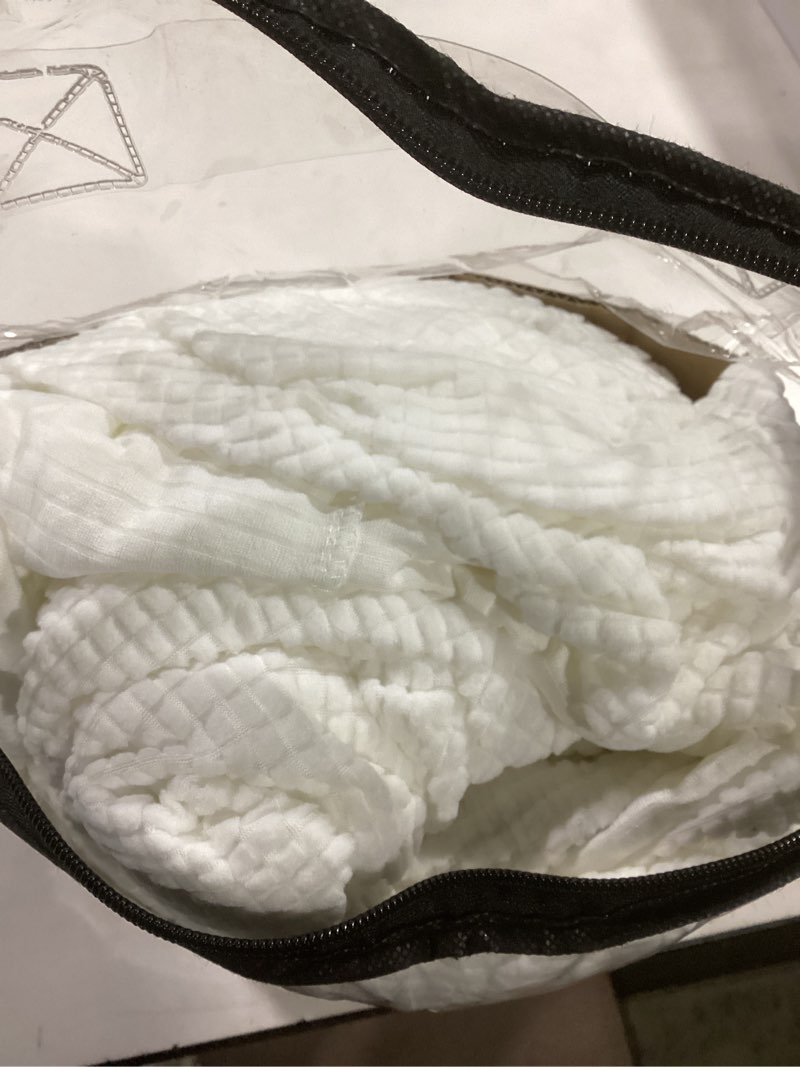 Condition photo showing Good Condition for ZNSAYOTX Super Stretch Couch Cover Love Seat Sofa Covers for Living Room Dogs Pet Friendly Furniture Protector Spandex Loveseat Slipcovers with Anti Slip Foam Sticks (White, Loveseat) Medium (57"-70") White