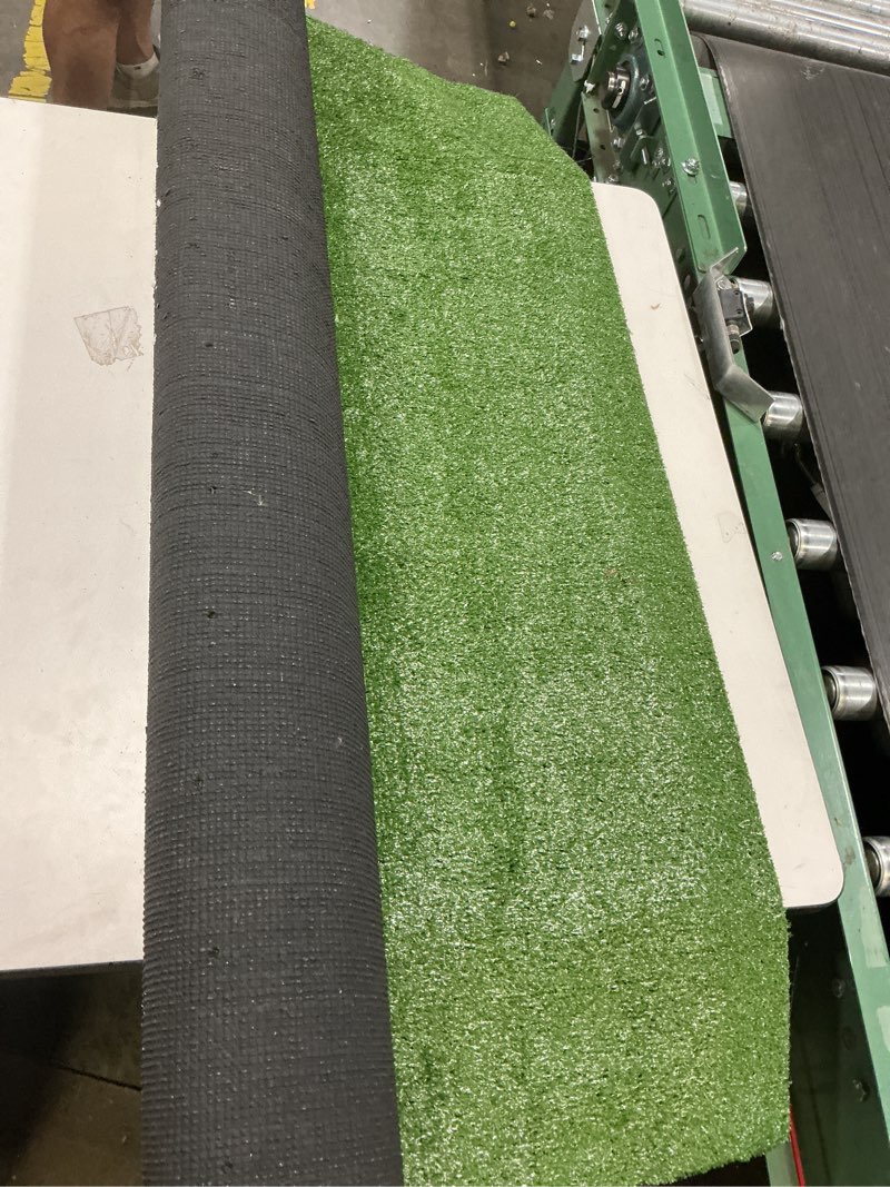 Condition photo showing New/Like New for Artificial Grass Outdoor Turf, 6 x 10 FT 0.8" Thick Fake Grass Rug Realistic Synthetic Grass Carprt Decor Soft Astroturf Mat for Patio Backyard Garden Balcony