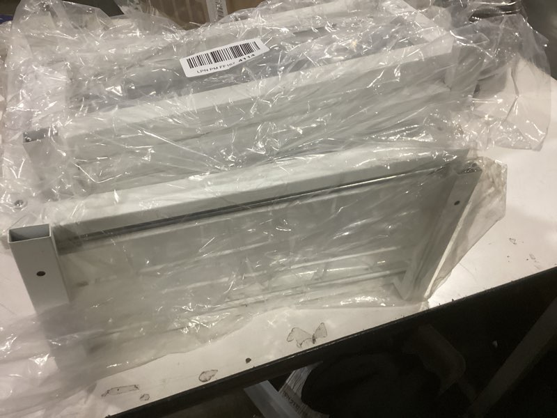 Condition photo showing Good Condition for Under Sink Organizer Upgrade To Professional Rails,2-Tier Dual Pull Out Cabinet Storage,Height Adjustable Slide Out Drawers For Bathroom Kitchen,2 Pack-14.5"Dx12.8"-16.9"H,White