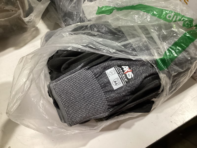 Condition photo showing Good Condition for safe handler blsh-esrg-17gy nitrile firm grip work gloves,gray (12-pack)