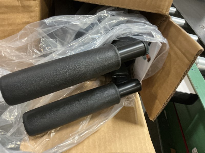 Condition photo showing As Is for stander wonder walker lite, lightweight folding mobility aid for adults, seniors, and elderly, collapsible travel assistant with rubber feet for support, matte black matte black standard