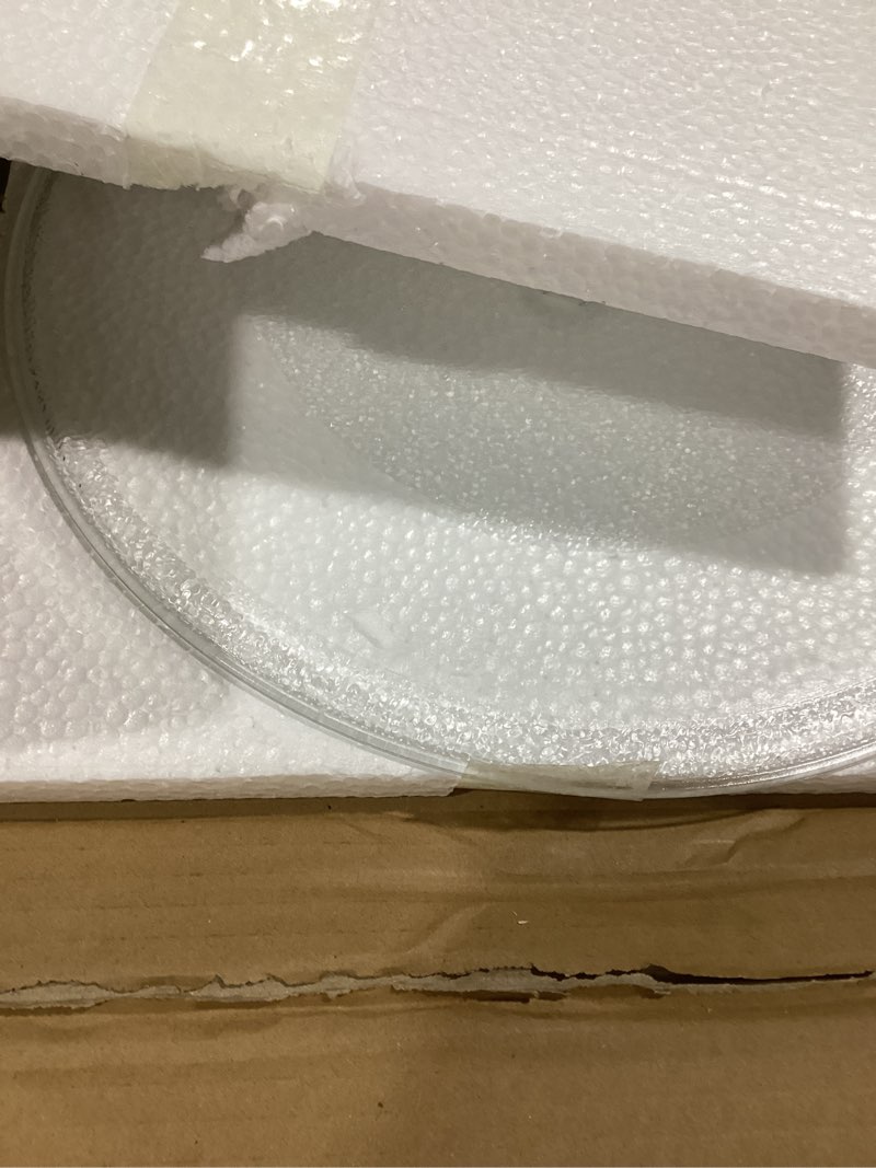 Condition photo showing Good Condition for 14" Microwave Glass Plate for LG Microwave Plate MJS47373301, MJS47373302, MJS47373303, MJS47373304 Compatible With LG Microwave Plate Replacement 14" Small Coupler Hole