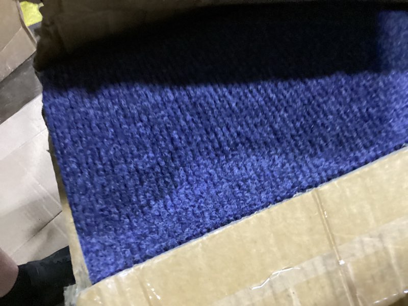 Condition photo showing Good Condition for happybuy 6 ft x 52 ft deep blue marine carpet for boats waterproof - 0.18" thick indoor outdoor rug carpet roll for home patio porch deck 6' x 49' (rectangular) deep blue