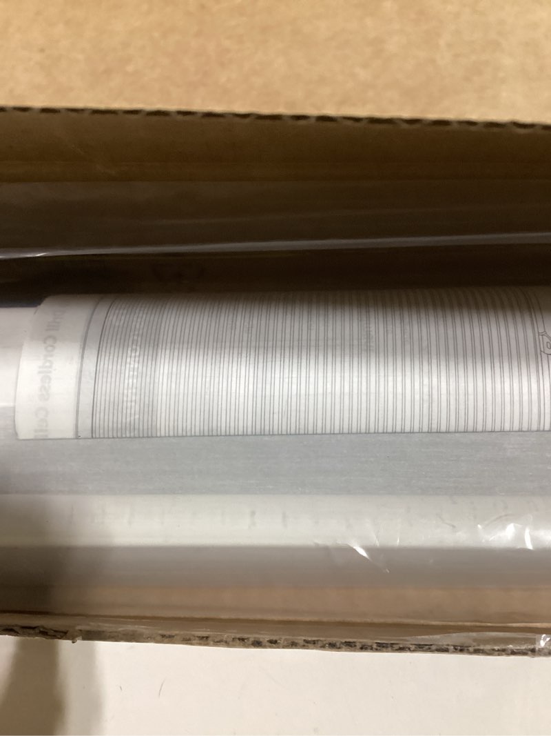 Condition photo showing Good Condition for LazBlinds Cordless Cellular Shades, No Tools No Drill Blackout Honeycomb Shades Pleated Blinds for Windows, 33'' W x 36'' H, Silver White Blackout-silver White 33'' W x 36'' H