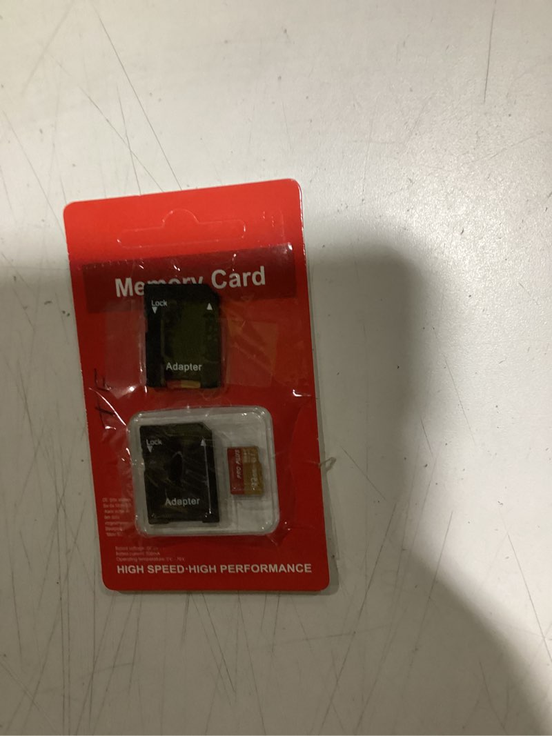 Condition photo showing Good Condition for 2 Pack TF Card 32GB with Adapter, High Speed Memory Card, UHS-I C10 A1 Memory TF Card for Tablet/Mobile Phone/Camera/Car Audio/Game Console (TF162 Red Gold 32GB)