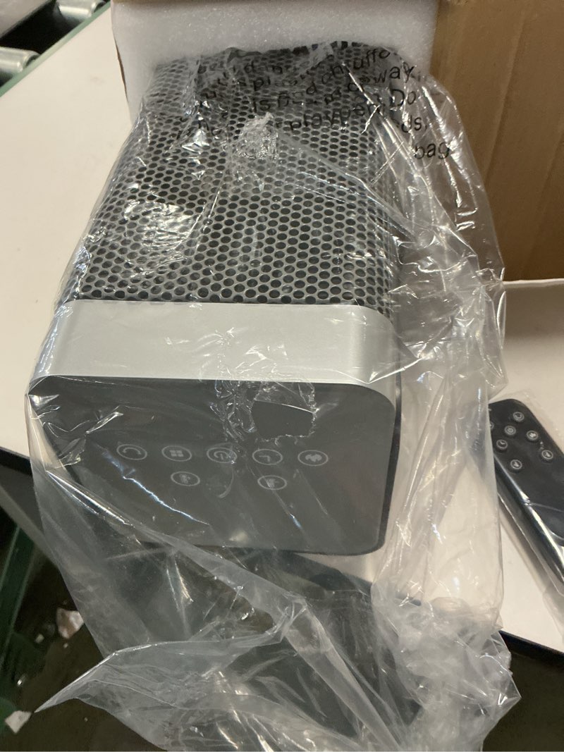 Condition photo showing New/Like New for Space Heaters for Indoor Use, 1500W PTC Ceramic Electric Heater with Thermostat, Room Temperature Display, 70° Oscillation, Remote Control, 12H Timer, Quiet Portable Heater for Office Bedroom