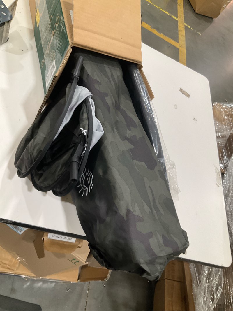 Condition photo showing Good Condition for baby delight go with me venture portable chair | indoor and outdoor | sun canopy | 3 child growth stages | carbon camo
