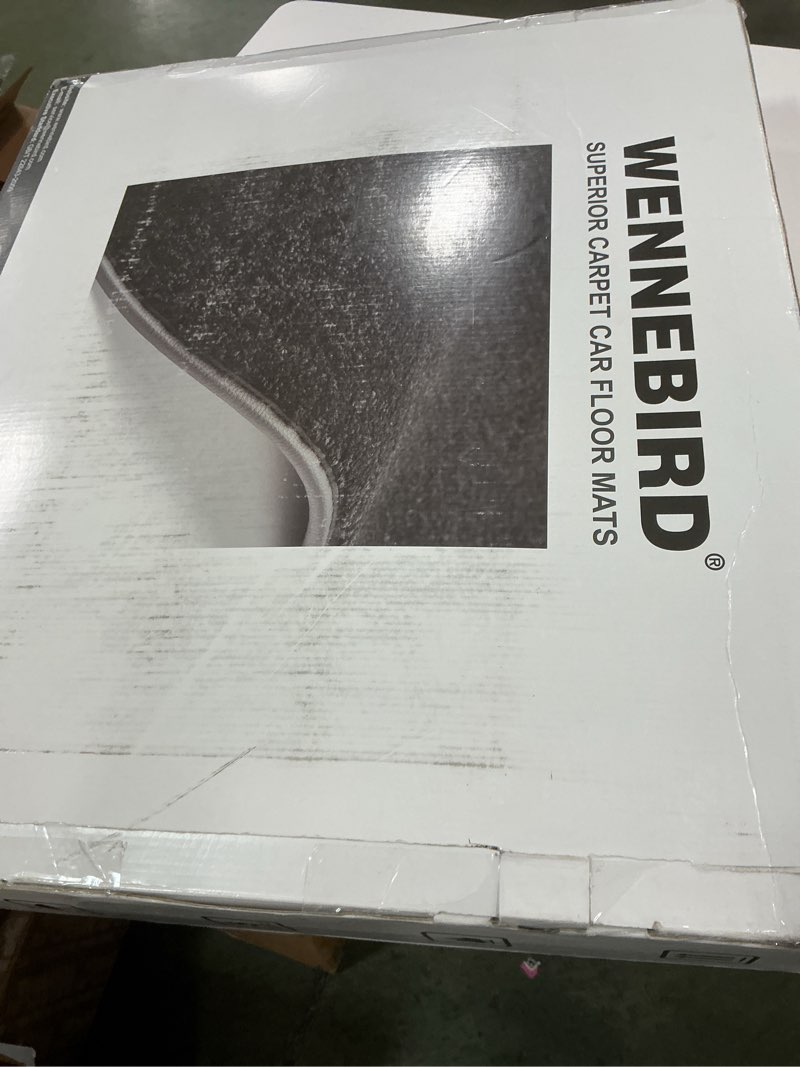 Condition photo showing New/Like New for WENNEBIRD Superior Carpet Floor Mats for 2020-2025 Ford Explorer 6 Seats (Without 2nd Row Center Cup Holder), 0.6-Inch Ultra-Thick, Noise-Reducing, All-Weather Waterproof Anti-Slip – 4-Pc Set 2020-2025 Explorer 6 Seats 4-Pc Set