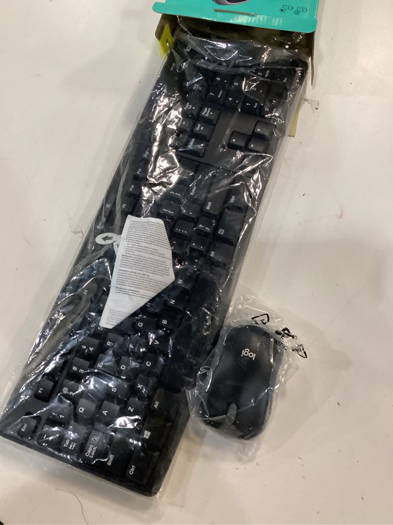 Condition photo showing Good Condition for Logitech MK270 Wireless Keyboard and Mouse Combo for Windows, 2.4 GHz, 8 Multimedia Keys, PC, Laptop, Wireless Keyboard Compact Mouse Combo - Black Black 1 Pack Combo