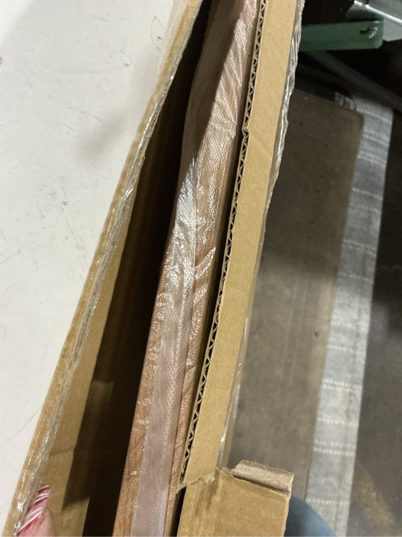 SIGNINART Large Tree Ring Framed Canvas Wall Art, Rustic Beige Wooden Wall Decor, Neutral Nature Woo