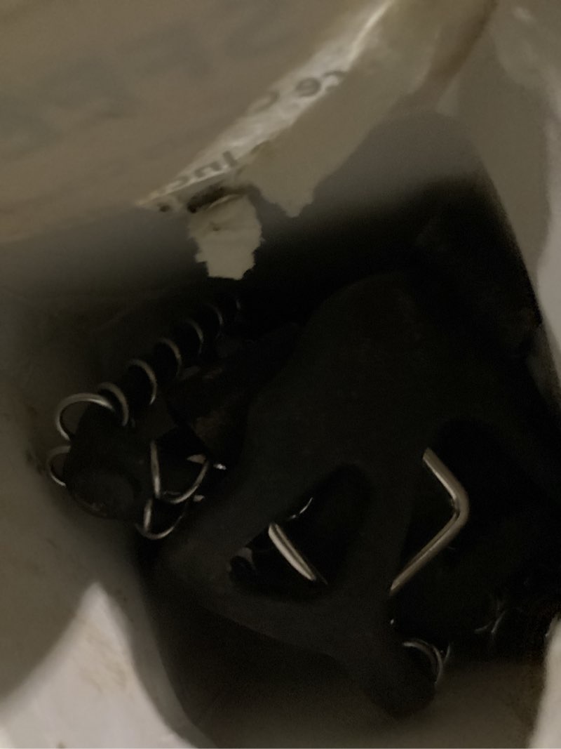 Condition photo showing Good Condition for Sfee Ice Cleats for Walking on Ice Snow Grips Crampons Traction for Shoes/Boots, Anti-Slip Portable Flexible Footwear for Walking Climbing Hiking Fishing Outdoor Running with 2 Adjustable Straps Black Medium