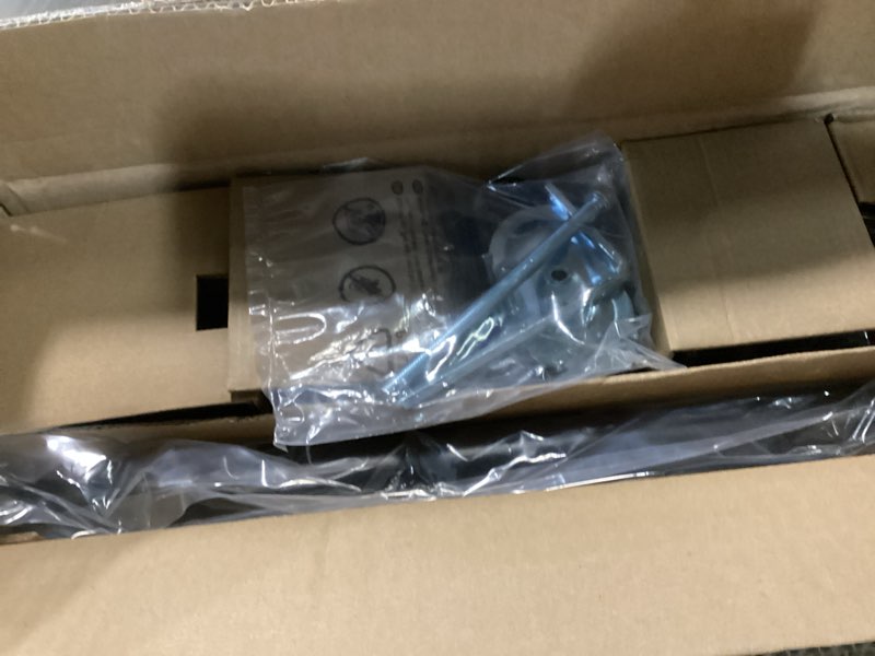 Condition photo showing Good Condition for Dual Monitor-Arm Ultrawide Heavy Duty - 24-57 inch Vertical Dual Monitor Mount, Adjustable Stacked Double Monitor Desk Mount Stand, Max Load 59.4 lbs (per Screen), VESA 75 100 mm, Black