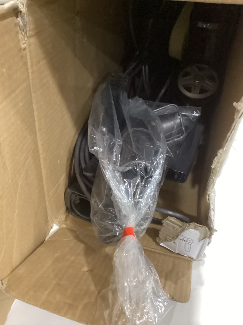 Condition photo showing As Is for Shark HV322 Rocket Pet Plus Corded Stick Vacuum with LED Headlights, XL Dust Cup, Lightweight, Perfect for Pet Hair Pickup, Converts to a Hand Vacuum, with (2) Pet Attachments, Bordeaux/Silver Rocket Deluxe w/ headlights