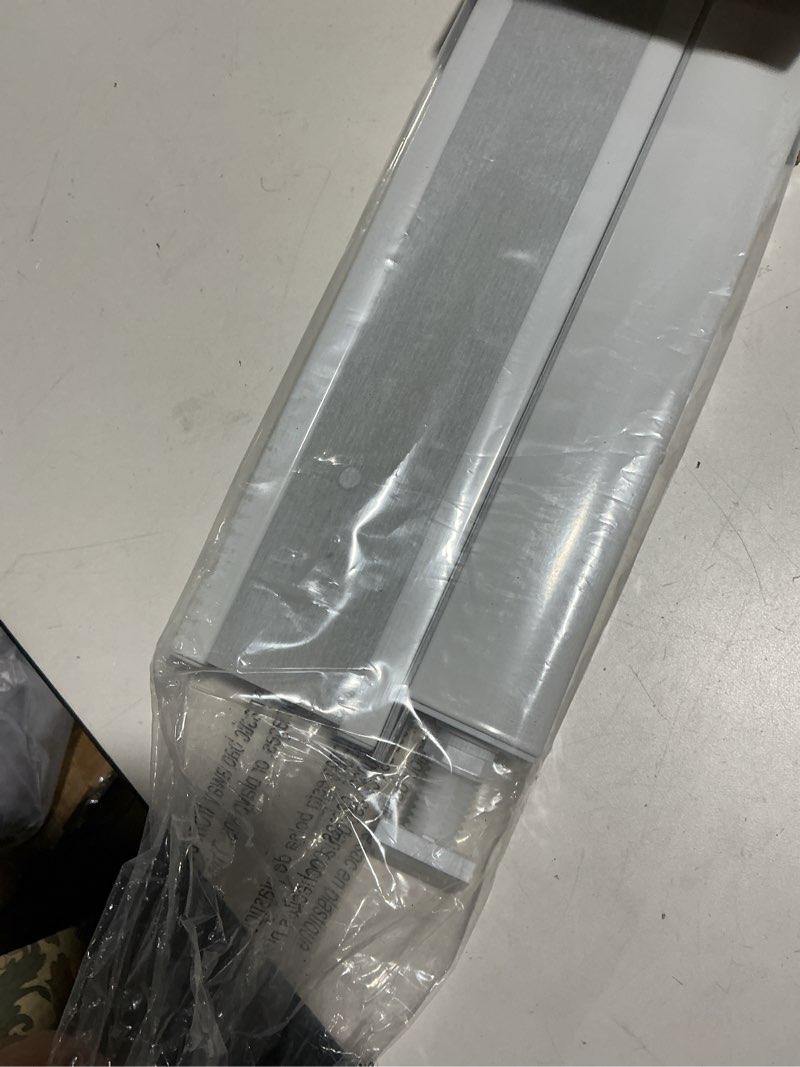 Condition photo showing Good Condition for LazBlinds No Tools No Drill Cordless Cellular Shades, Top Down Bottom Up (TDBU) Honeycomb Shades for Home, Blackout Light Blocking Thermal Insulation Blinds for Windows, 28" W x 64" H, White Blackout - White 28" W x 64" H