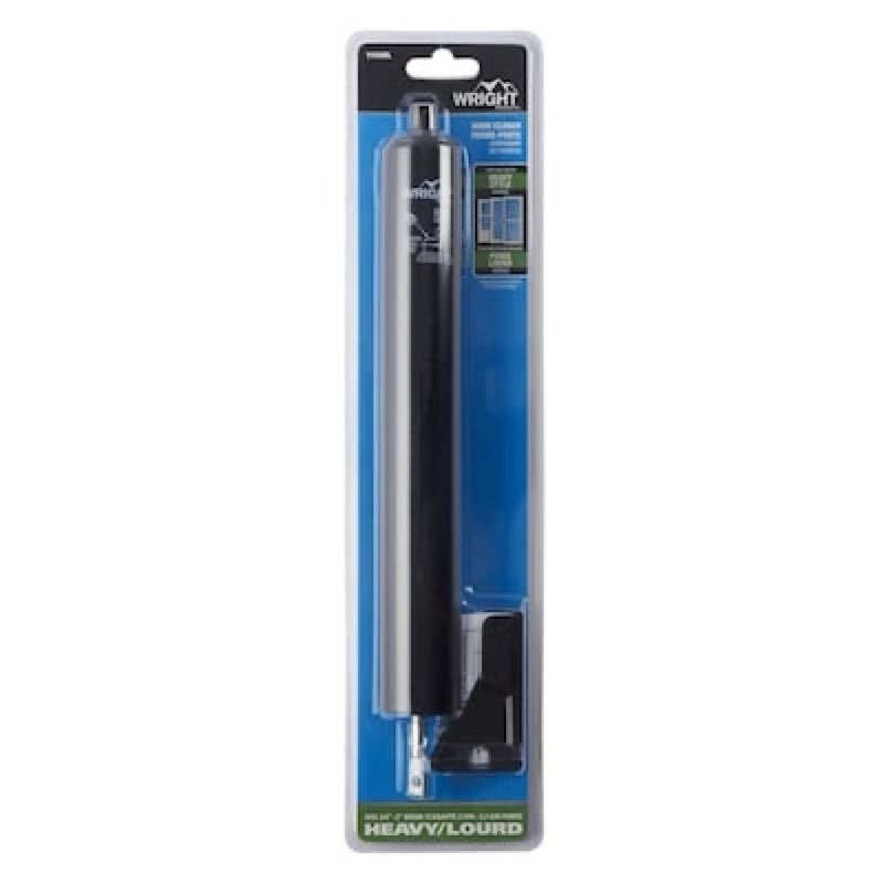 wright products 12.625-in heavy duty adjustable black aluminum hold