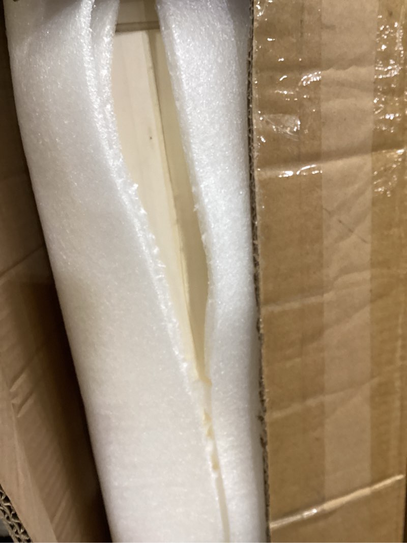 Condition photo showing Good Condition for 2 Pcs 3" x 3" x 48" Solid Poplar Stair Newel Post with a Single Groove Notched Newel Wood Balusters for Staircase Interior Railing Newels for Stair Handrails 3 x 3 x 48" Poplar 2